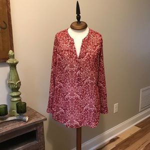 Lucky Brand Tunic Blouse